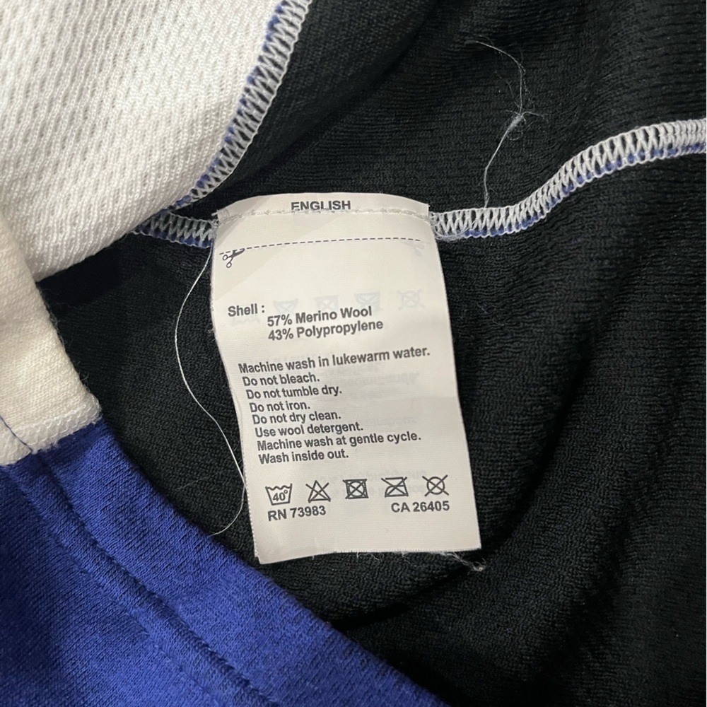 [M]Helly Hansen WMN HH Warm Ice Longsleeve Base Layer Shirt Princess Blue - Picture 7 of 8